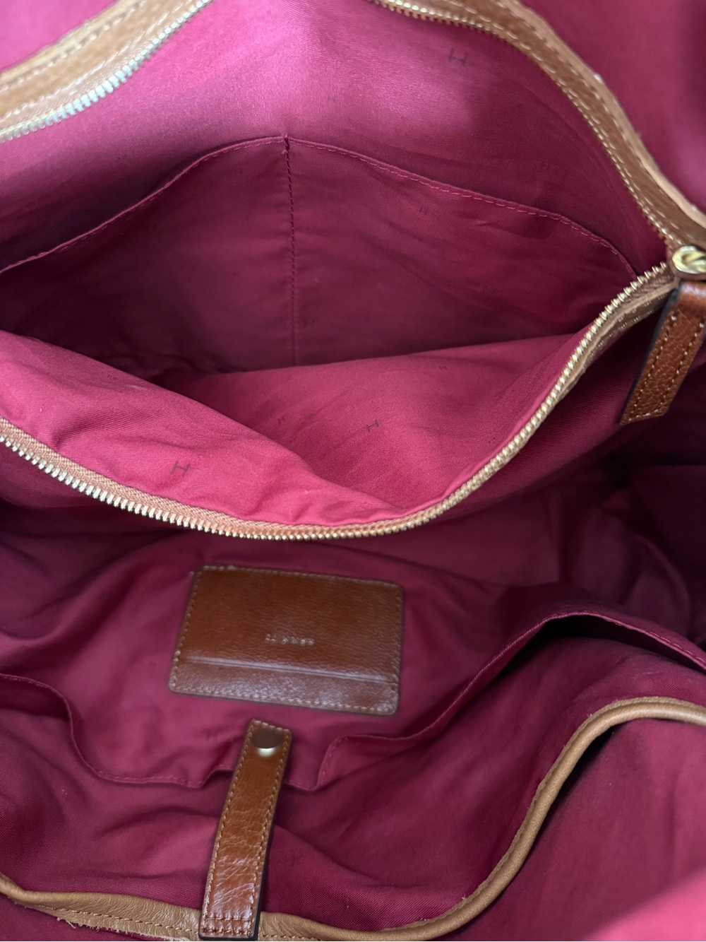 Hammitt Otis Leather Weekender Bag in Manzanita - Picture 15 of 15